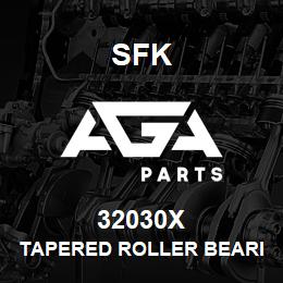 32030X SFK TAPERED ROLLER BEARING | AGA Parts