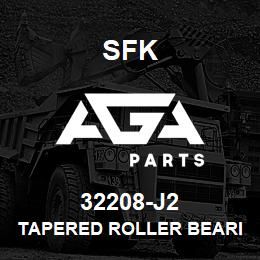 32208-J2 SFK TAPERED ROLLER BEARING | AGA Parts