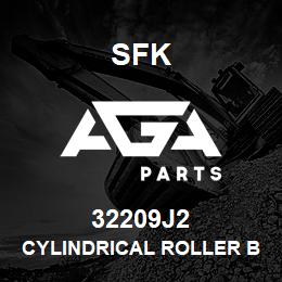 32209J2 SFK CYLINDRICAL ROLLER BEARING | AGA Parts