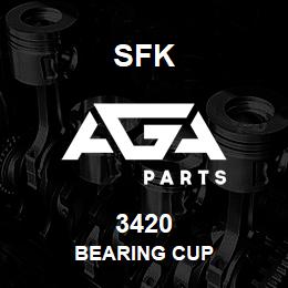 3420 SFK BEARING CUP | AGA Parts