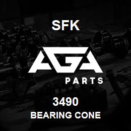 3490 SFK BEARING CONE | AGA Parts