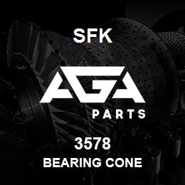3578 SFK BEARING CONE | AGA Parts