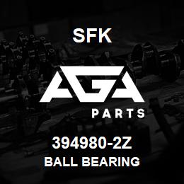 394980-2Z SFK BALL BEARING | AGA Parts