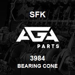 3984 SFK BEARING CONE | AGA Parts