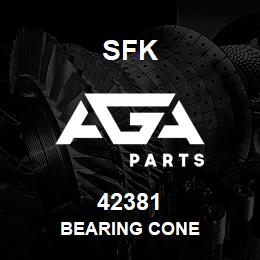 42381 SFK BEARING CONE | AGA Parts