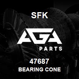 47687 SFK BEARING CONE | AGA Parts