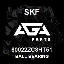 60022ZC3HT51 SFK BALL BEARING | AGA Parts