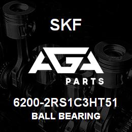 6200-2RS1C3HT51 SFK BALL BEARING | AGA Parts