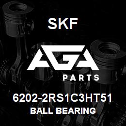6202-2RS1C3HT51 SFK BALL BEARING | AGA Parts