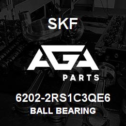 6202-2RS1C3QE6 SFK BALL BEARING | AGA Parts