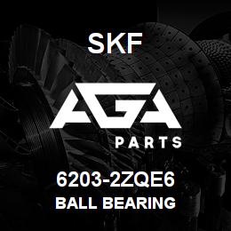 6203-2ZQE6 SFK BALL BEARING | AGA Parts