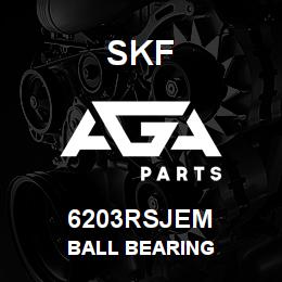 6203RSJEM SFK BALL BEARING | AGA Parts