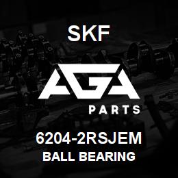 6204-2RSJEM SFK BALL BEARING | AGA Parts