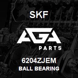 6204ZJEM SFK BALL BEARING | AGA Parts