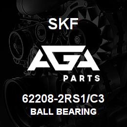 62208-2RS1/C3 SFK BALL BEARING | AGA Parts