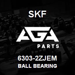 6303-2ZJEM SFK BALL BEARING | AGA Parts