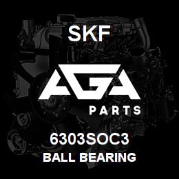6303SOC3 SFK BALL BEARING | AGA Parts