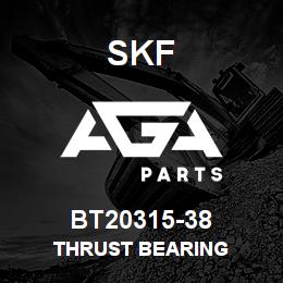 BT20315-38 SFK THRUST BEARING | AGA Parts