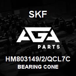 HM803149/2/QCL7C SFK BEARING CONE | AGA Parts