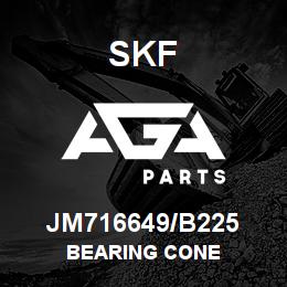 JM716649/B225 SFK BEARING CONE | AGA Parts