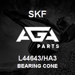 L44643/HA3 SFK BEARING CONE | AGA Parts