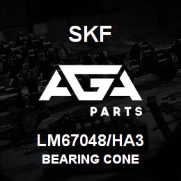 LM67048/HA3 SFK BEARING CONE | AGA Parts