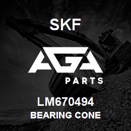 LM670494 SFK BEARING CONE | AGA Parts