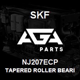 NJ207ECP SFK TAPERED ROLLER BEARING | AGA Parts