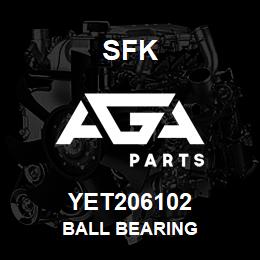 YET206102 SFK BALL BEARING | AGA Parts