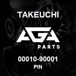 00010-90001 Takeuchi PIN | AGA Parts