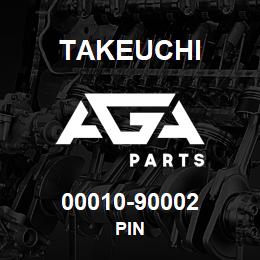 00010-90002 Takeuchi PIN | AGA Parts