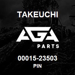 00015-23503 Takeuchi PIN | AGA Parts