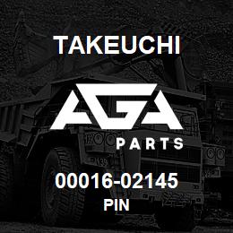 00016-02145 Takeuchi PIN | AGA Parts
