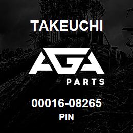 00016-08265 Takeuchi PIN | AGA Parts