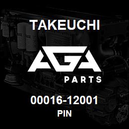 00016-12001 Takeuchi PIN | AGA Parts