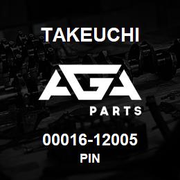 00016-12005 Takeuchi PIN | AGA Parts