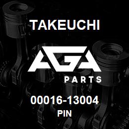 00016-13004 Takeuchi PIN | AGA Parts