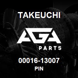 00016-13007 Takeuchi PIN | AGA Parts