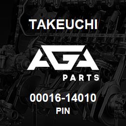 00016-14010 Takeuchi PIN | AGA Parts