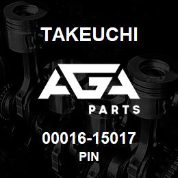 00016-15017 Takeuchi PIN | AGA Parts