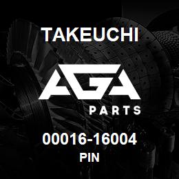 00016-16004 Takeuchi PIN | AGA Parts