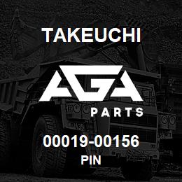 00019-00156 Takeuchi PIN | AGA Parts