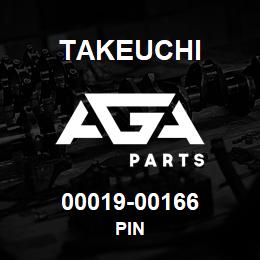 00019-00166 Takeuchi PIN | AGA Parts