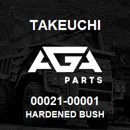 00021-00001 Takeuchi HARDENED BUSH | AGA Parts