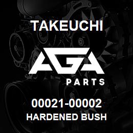 00021-00002 Takeuchi HARDENED BUSH | AGA Parts