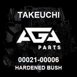 00021-00006 Takeuchi HARDENED BUSH | AGA Parts