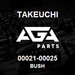 00021-00025 Takeuchi BUSH | AGA Parts