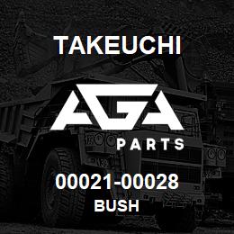00021-00028 Takeuchi BUSH | AGA Parts