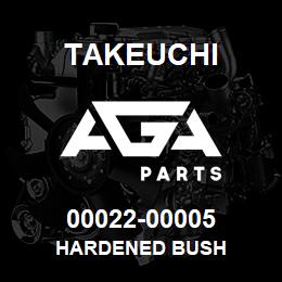 00022-00005 Takeuchi HARDENED BUSH | AGA Parts
