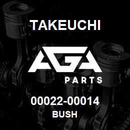 00022-00014 Takeuchi BUSH | AGA Parts